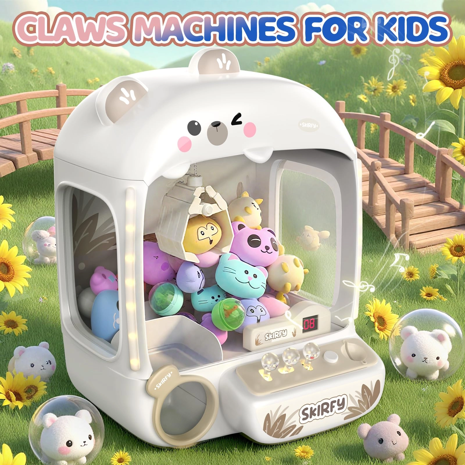 Claw Machine Bear - 8-13 years