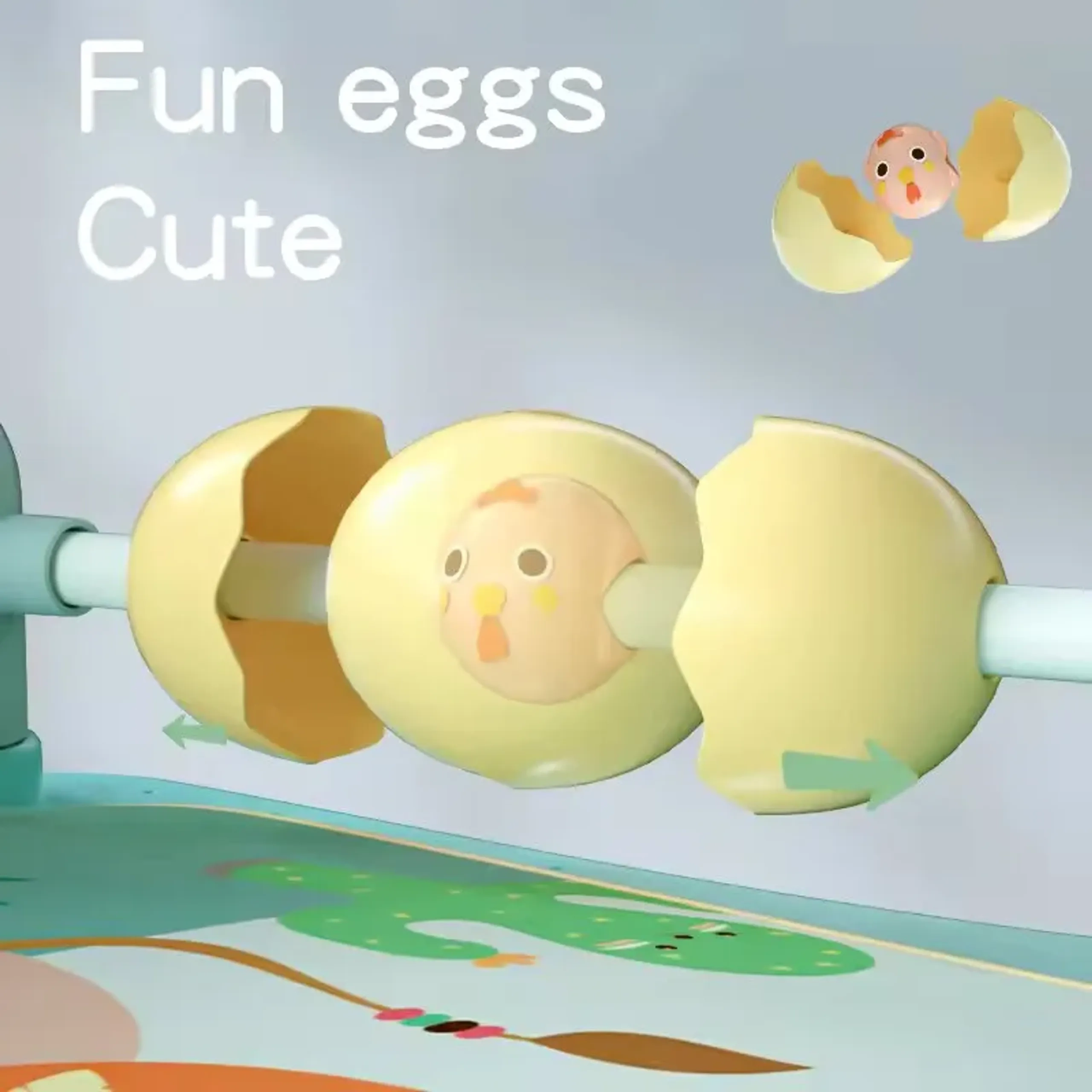 Andy Baby Activity Play Mat W/ Pedal Piano - 1+