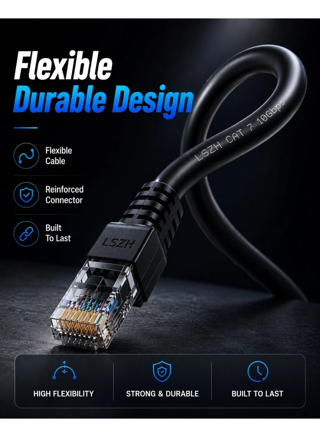 Cat 7 Ethernet Cable - 1.5 m