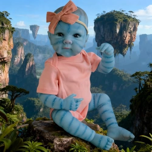 Avatar Reborn Baby Doll - 18 Inch Silicone Ages 3+