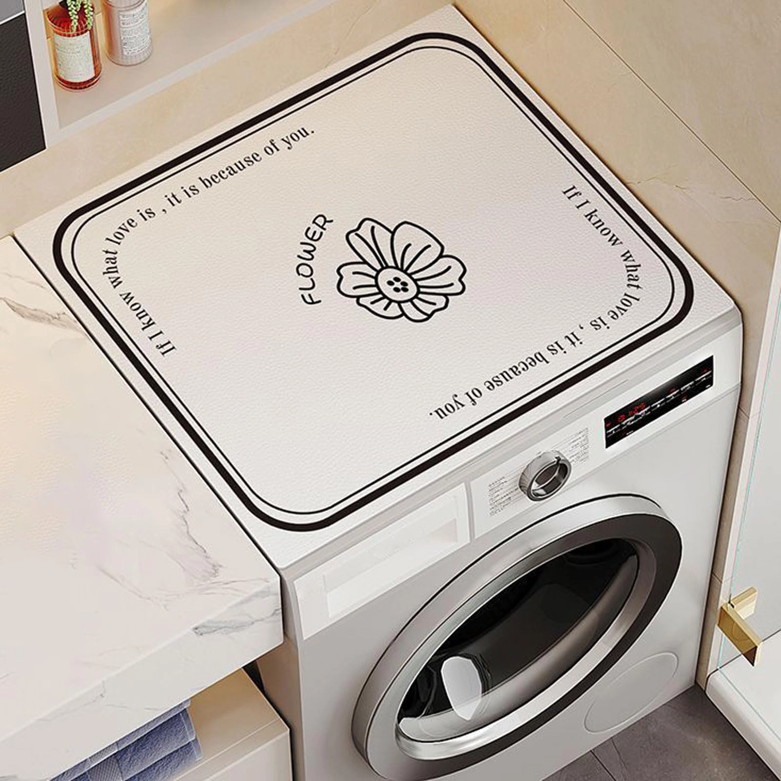 Washing Machine Dust Cover Mat