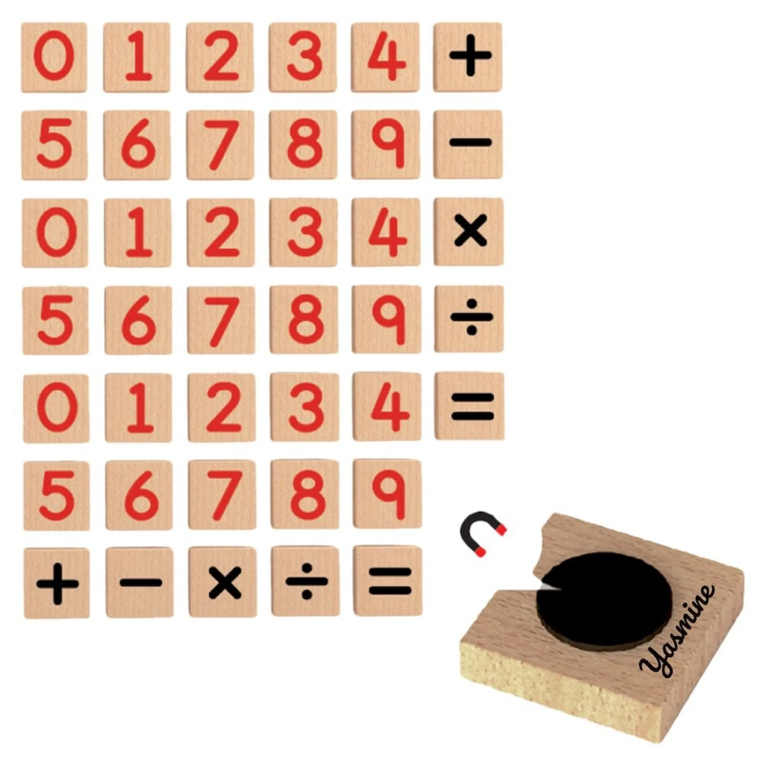VIGA Magnetic Numbers - 3+ 37 pieces
