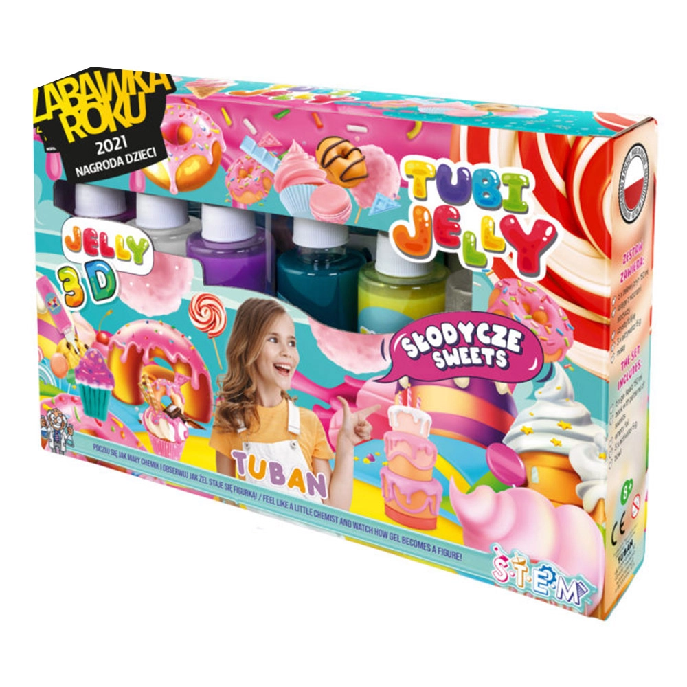 Tuban Tubi Jelly Set Sweets - 3+ years