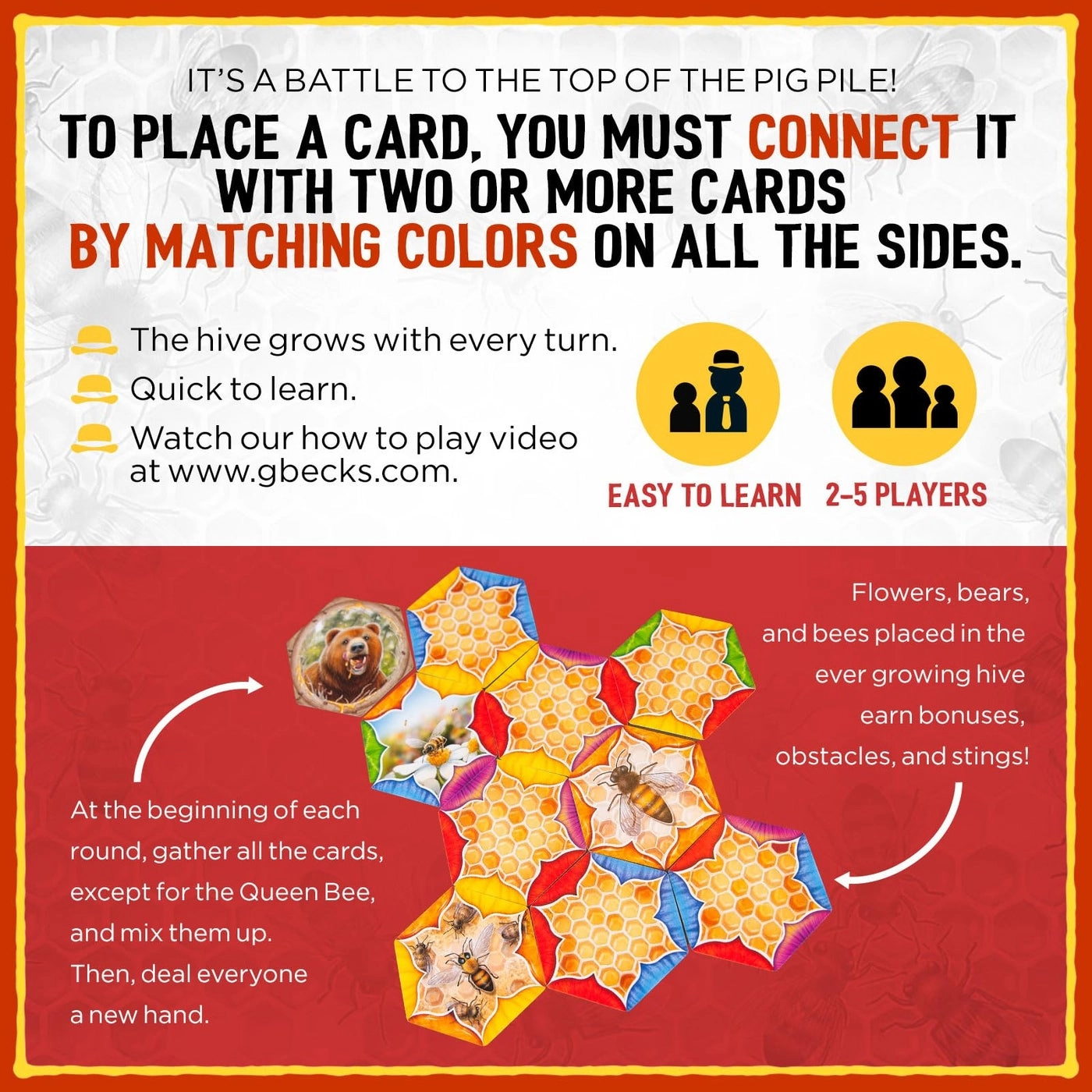 The Bears and The Bees - Card Game