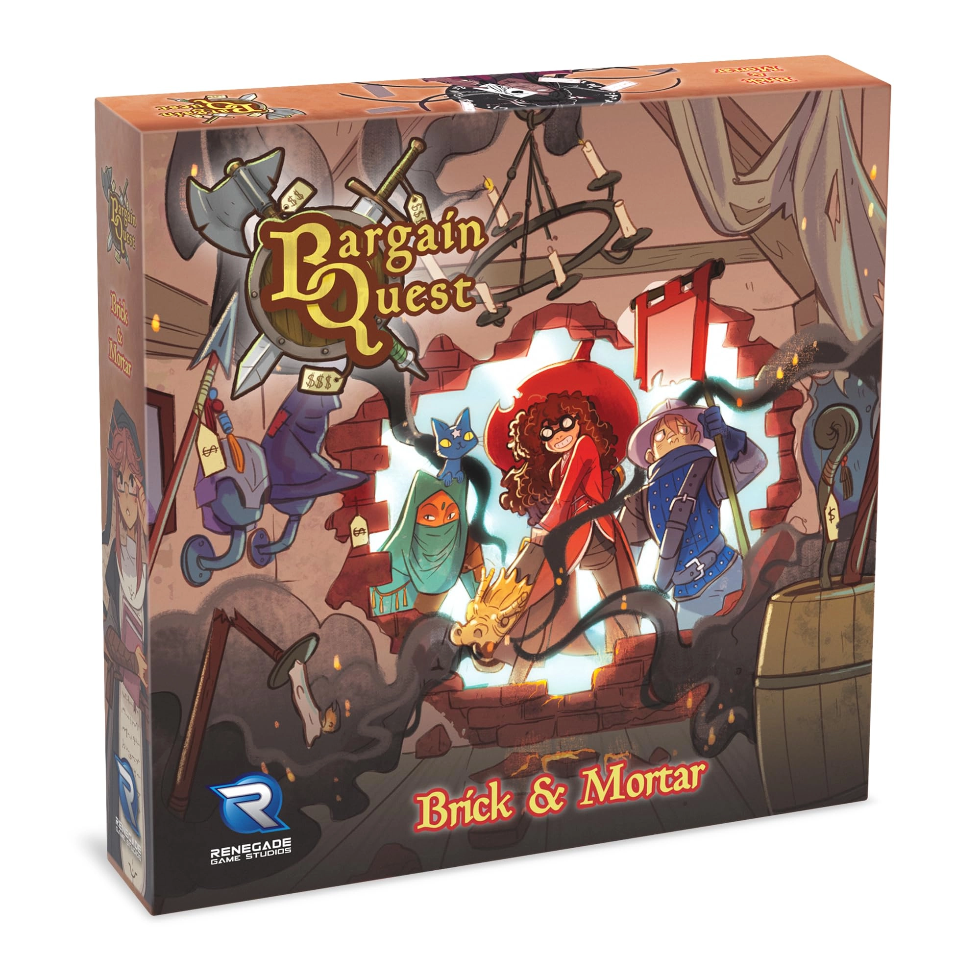 Renegade Game Studios Bargain Quest: Brick & Mortar Expansion