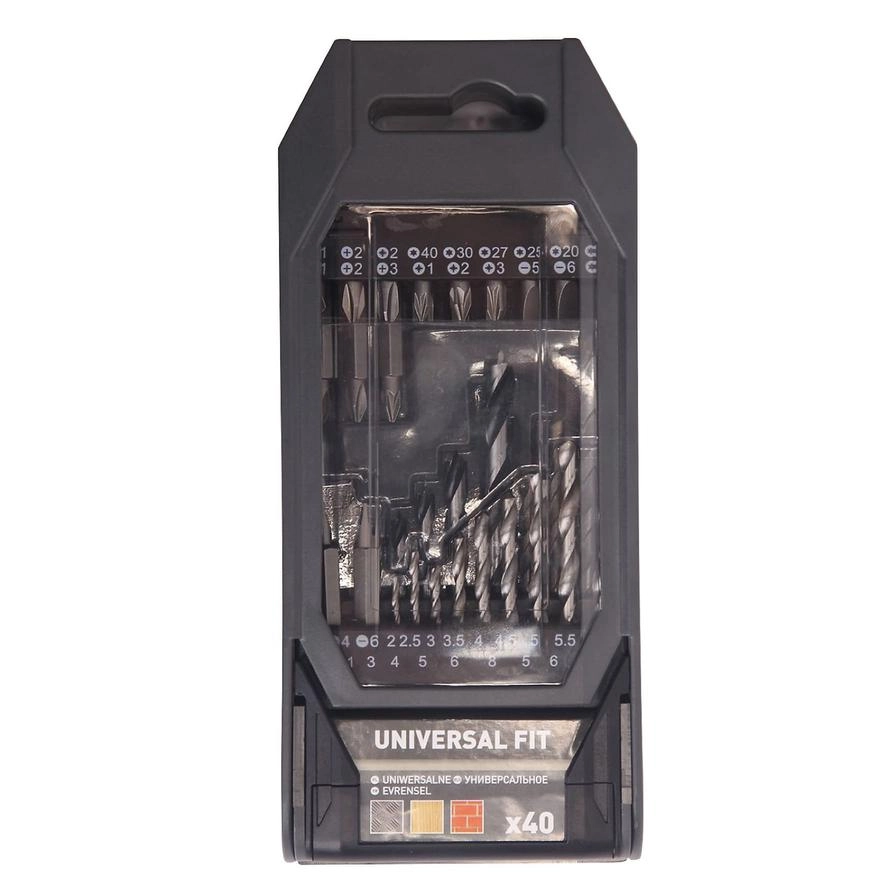 Mixed Drill Bit Set - 40 piece(s)