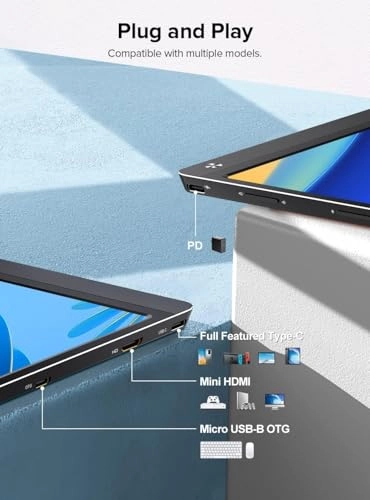 Portable Monitor Touchscreen - 81fab1b8-d1bf-421f-b898-9c6d54220555 15.6 Inches 1920x1080