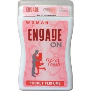 Engage Floral Fresh Pocket Perfume - 18.8 ml Pack