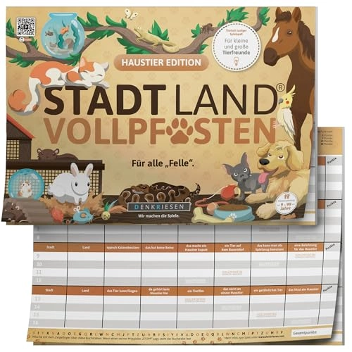 Stadt Land Vollpfosten: Fluffy Edition (German)