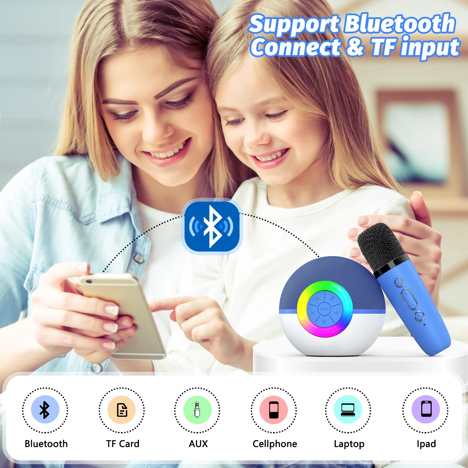 Mini Karaoke Machine - 2MIC