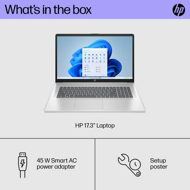17.3 FHD Laptop - 17.3'' 256GB 8GB i3-N305