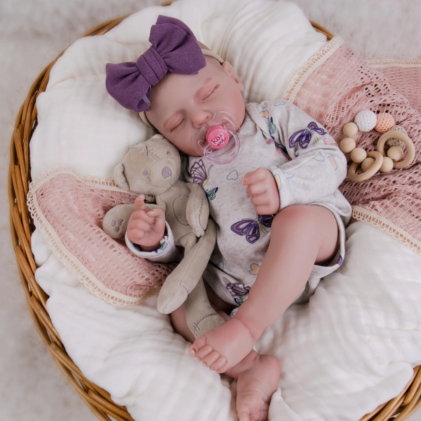 Reborn Baby Doll - 20-Inch Cloth Body Ages 3+