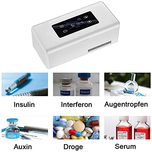 Insulin Reefer Cold Storage Box - Mini Fridge Portable 2-8°C