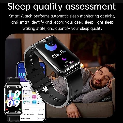 Fitness Watch - 1.92-inch 280mAh Black