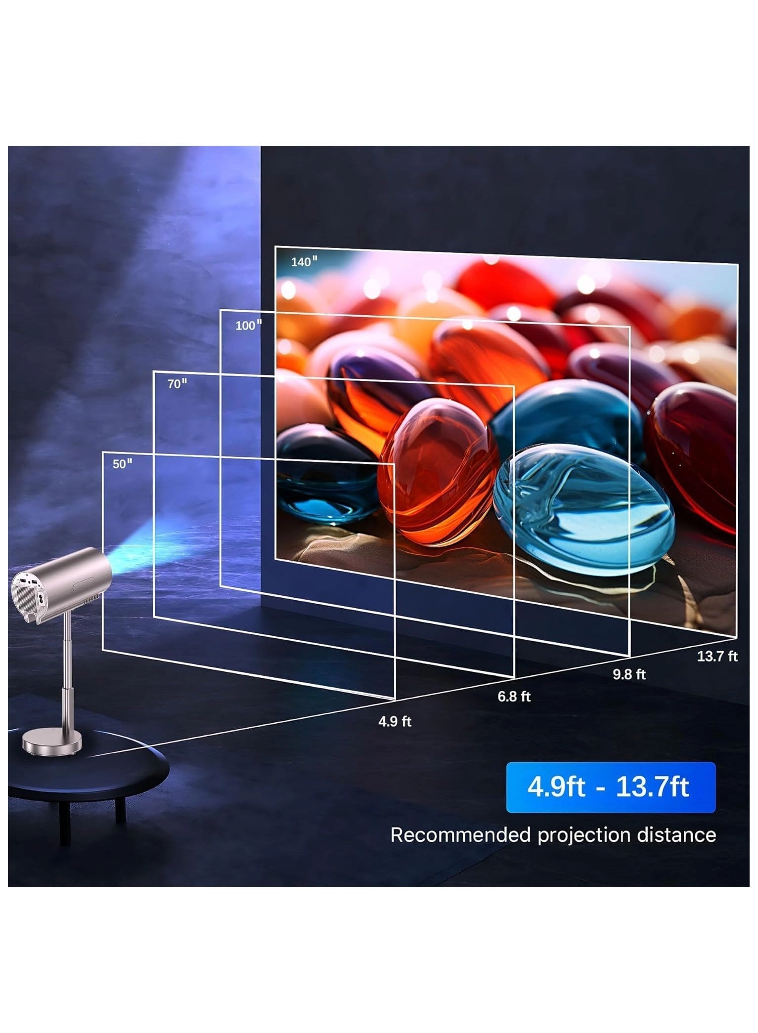 VISION+ 4K Pro 15910724 500 ANSI Lumens