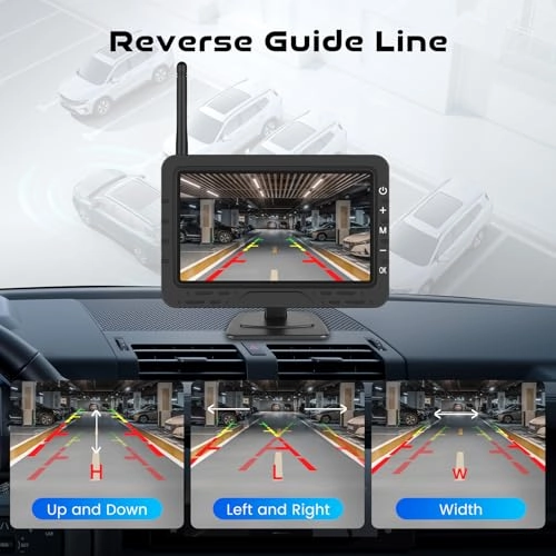 Wireless Backup Camera Kit - Night Vision Wireless AHD 720P