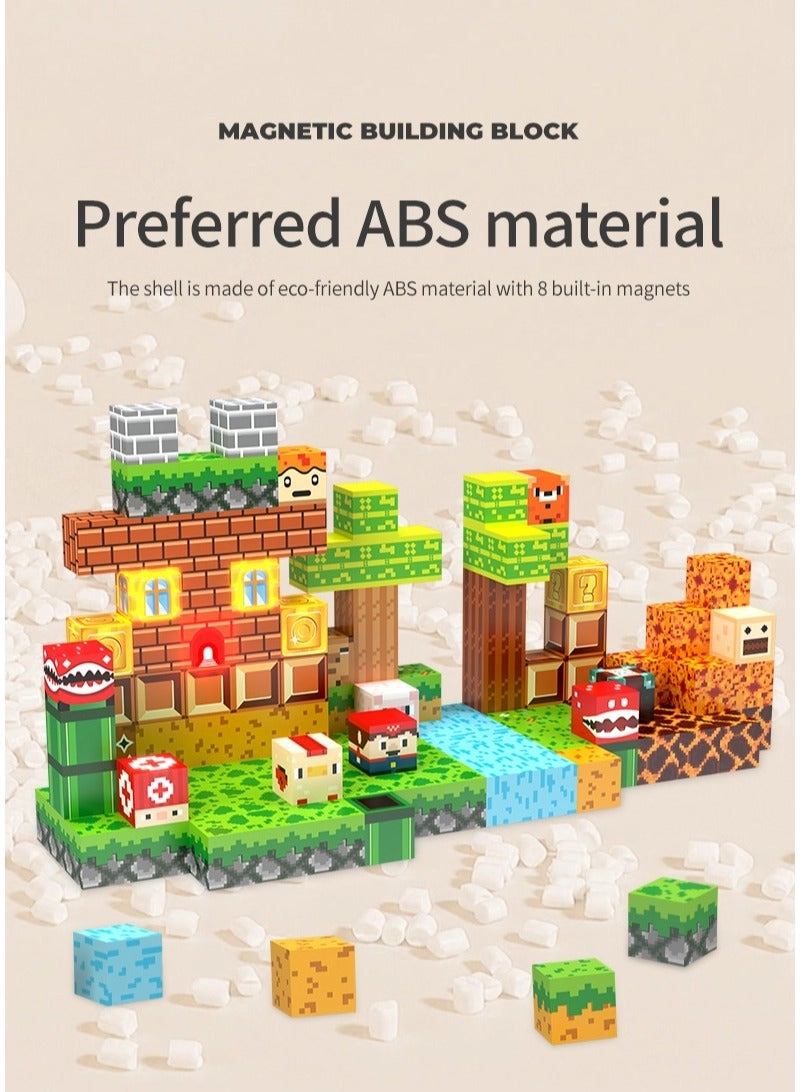 Magnetic Building Blocks - 137pcs Toy Building Blocks