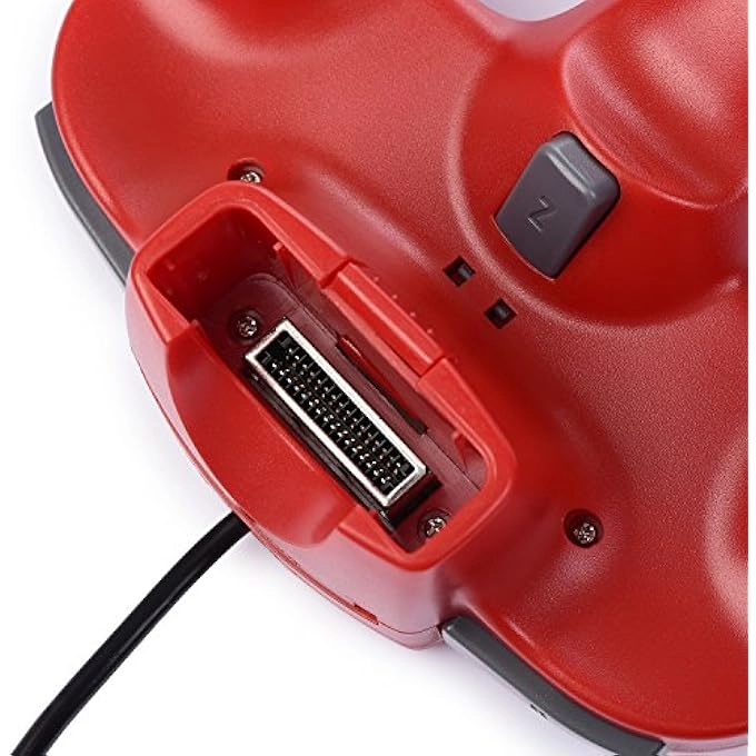 Retro N64 Controller - BLUE/RED Windows PC Mac Raspberry Pi Pack