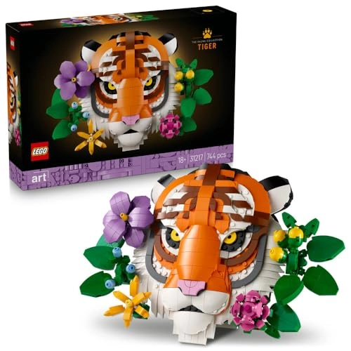 The Fauna Collection - Tiger (31217) - Buildable 3D Multicolor
