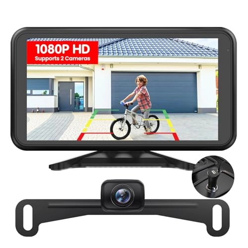 Magnetic Solar Wireless Backup Camera - Night Vision Wireless 1080P