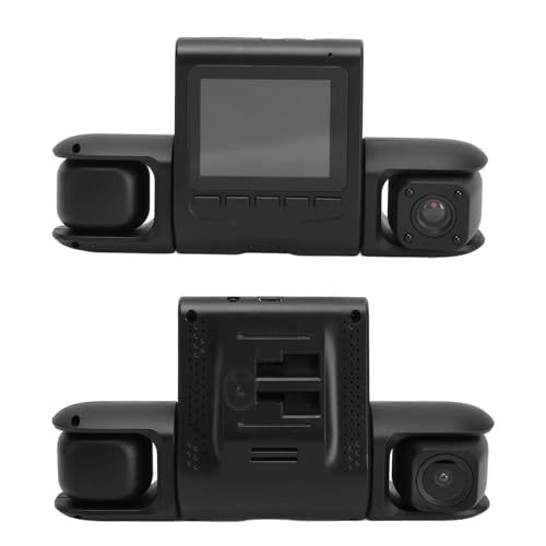 3 Channel Dash Cam - 5 MP 170° 3 Lens