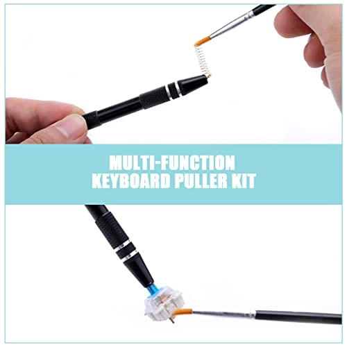 Mechanical Keyboard Switch Puller Set - Keycap Puller Switch Clamp Lube Pen