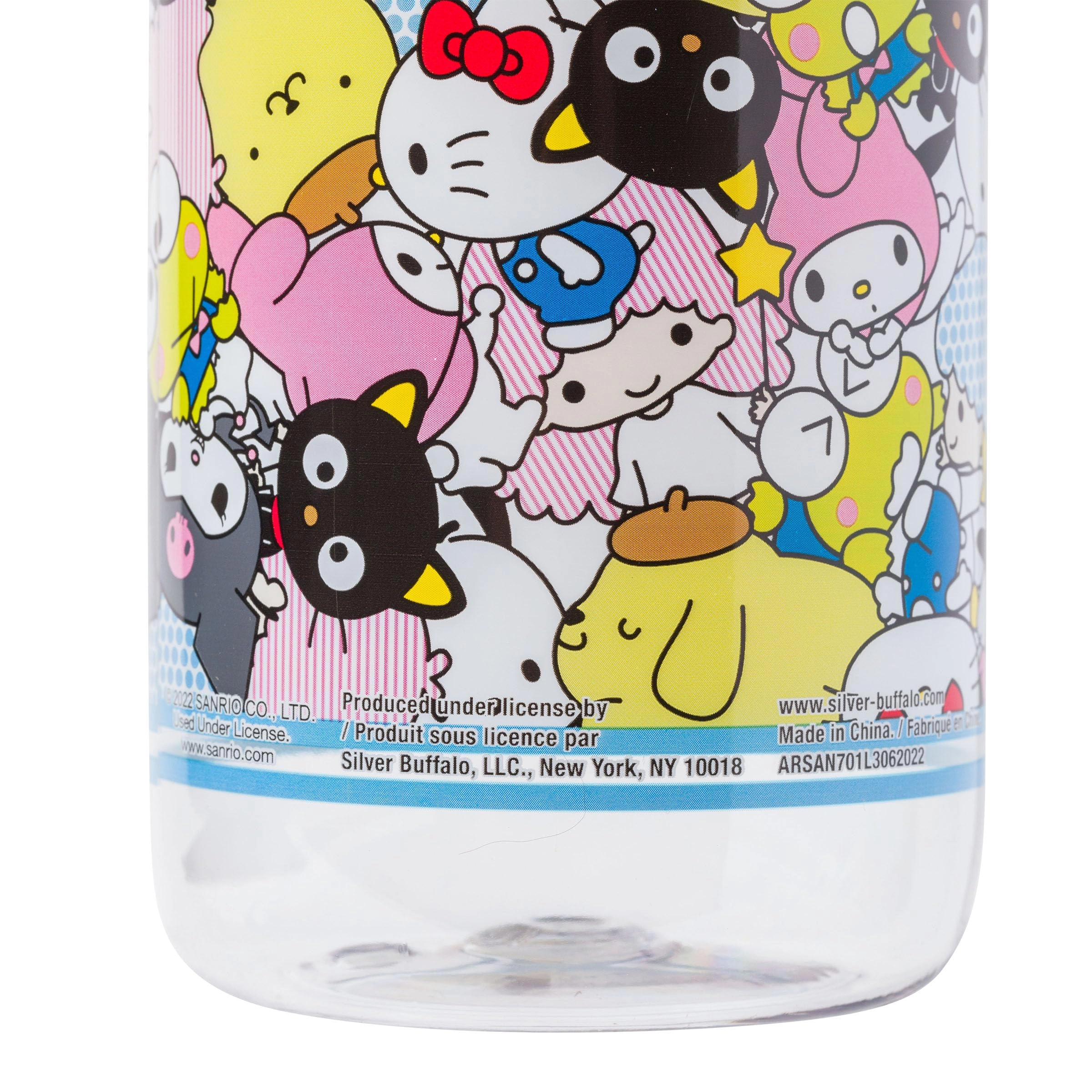 Sanrio Hello Kitty and Friends Water Bottle - Screw-On Lid