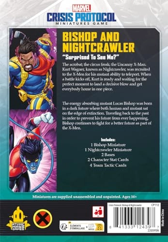 MARVEL: Crisis Protocol - Bishop & Nightcrawler