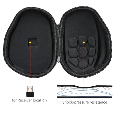 Case - Compatible with MX Master 4 Shockproof Grey