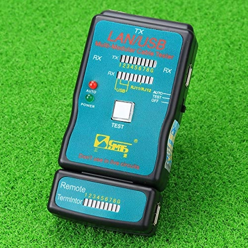 CT-168 - RJ45 RJ11 USB BNC RCA Coaxial manual test