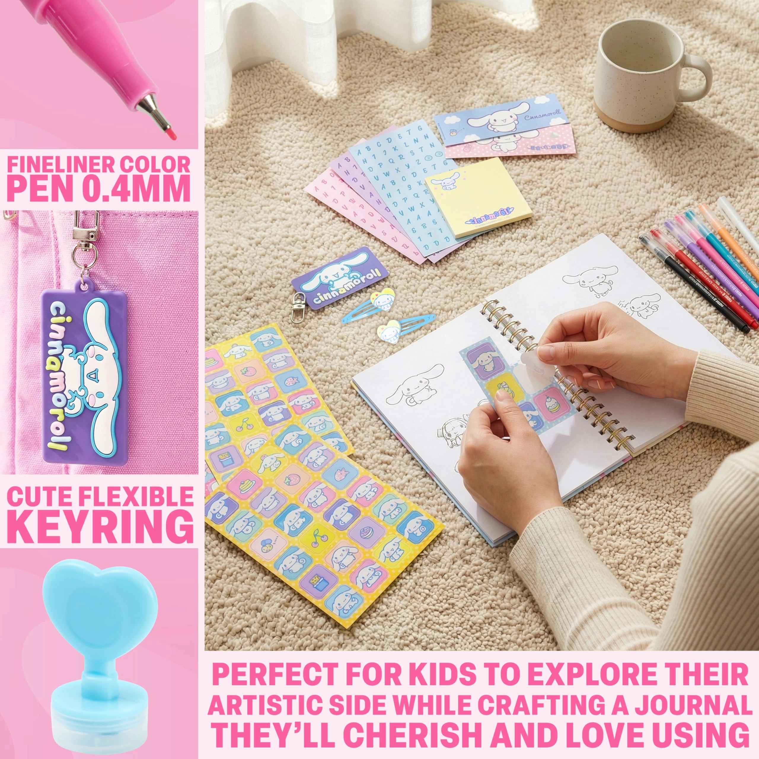 DIY Journal Kit A5 Spiral - Blank