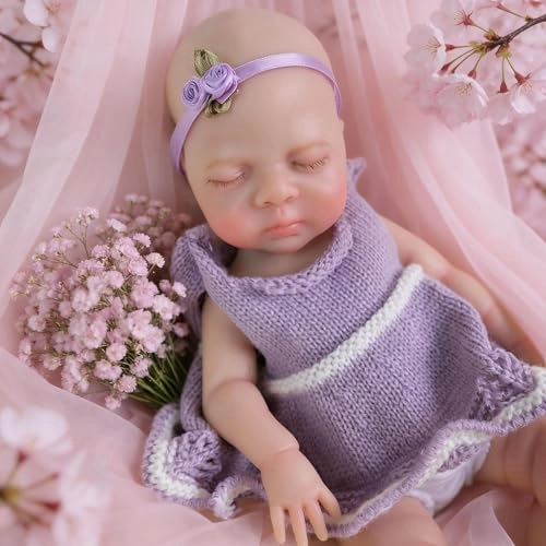 Reborn Baby Doll - 12 Inch Silicone Ages 3+