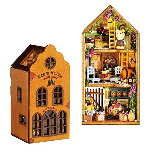 Miniature Wooden Dollhouse Furniture Kit - Creative Room 1:24