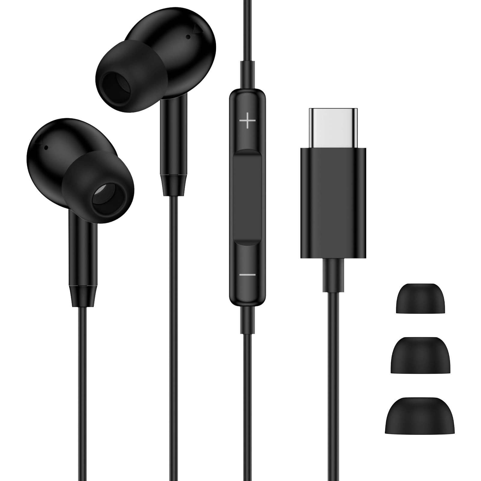 Cebkit USB C Headphones Wired Earbud