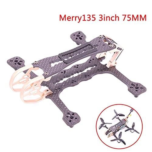 Toothpick Frame Kit - 3inch 75MM 3K Carbon Fiber