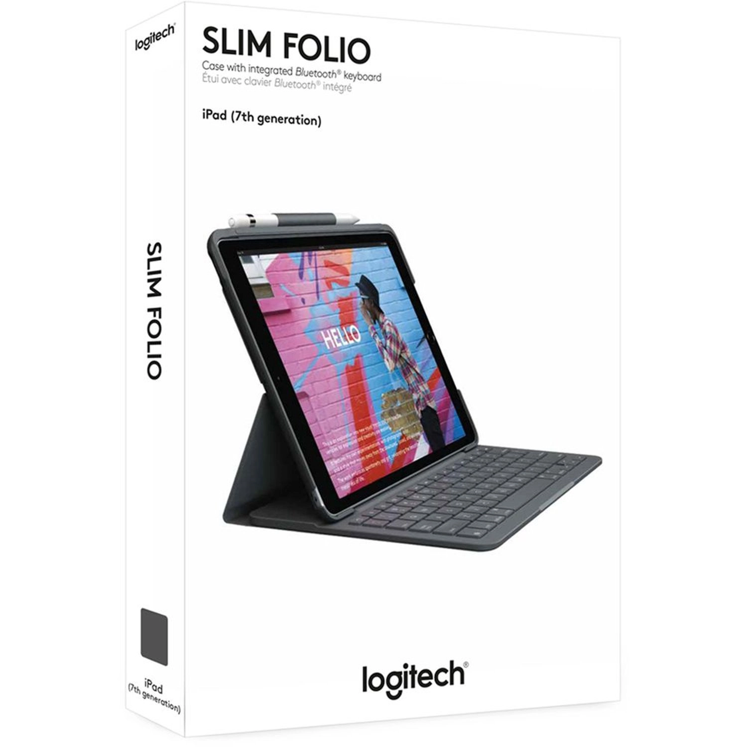 Keyboard Case with Pencil Holder for Ipad