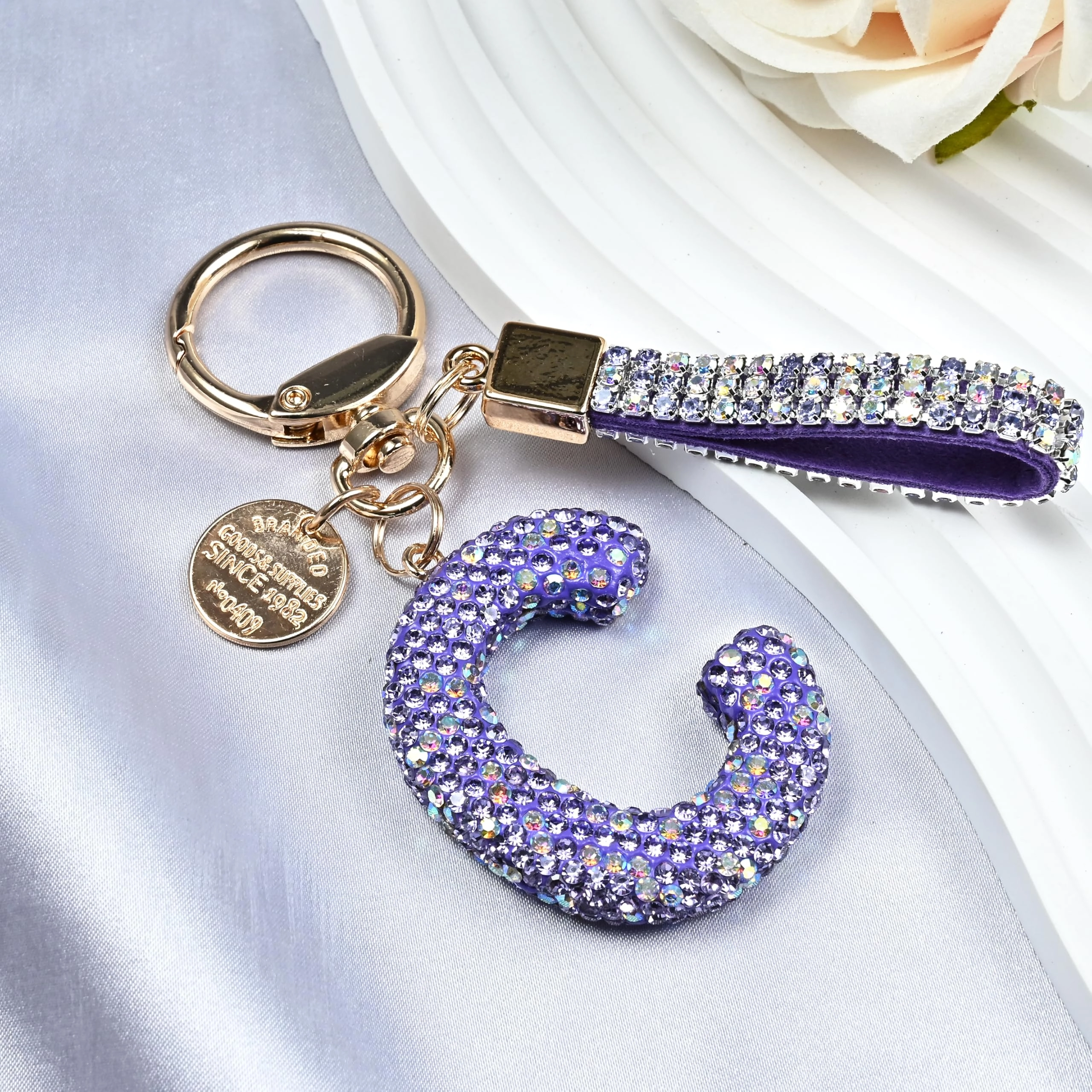 Initial Letter Keychain - Letter