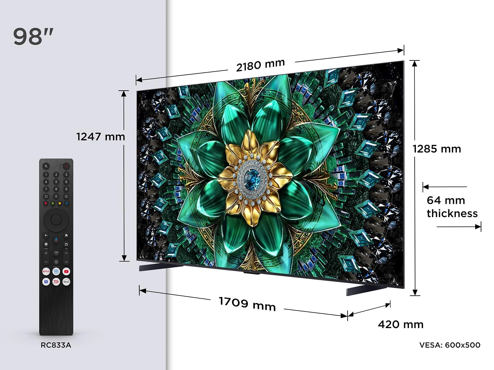 85Q6C-UK - 98 Inch
