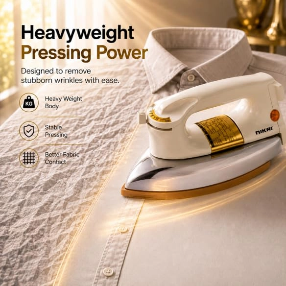NDI724X - 1200W Heavy Dry Iron