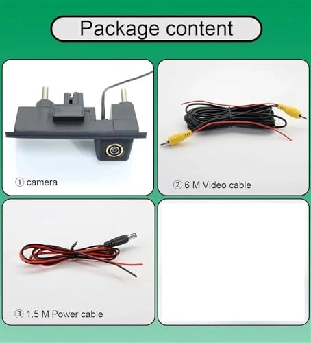 Rear View Camera - Night vision Wire AHD 720P