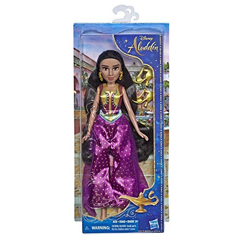 Princess Jasmine Fashion Doll - 11-Inch Removable Outfit Ages 3+
