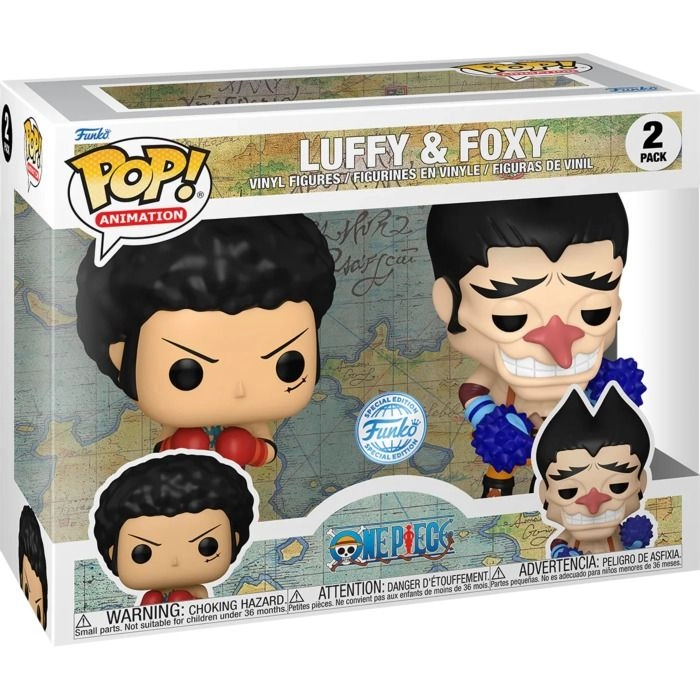 Monkey D. Luffy + Foxy - One Piece