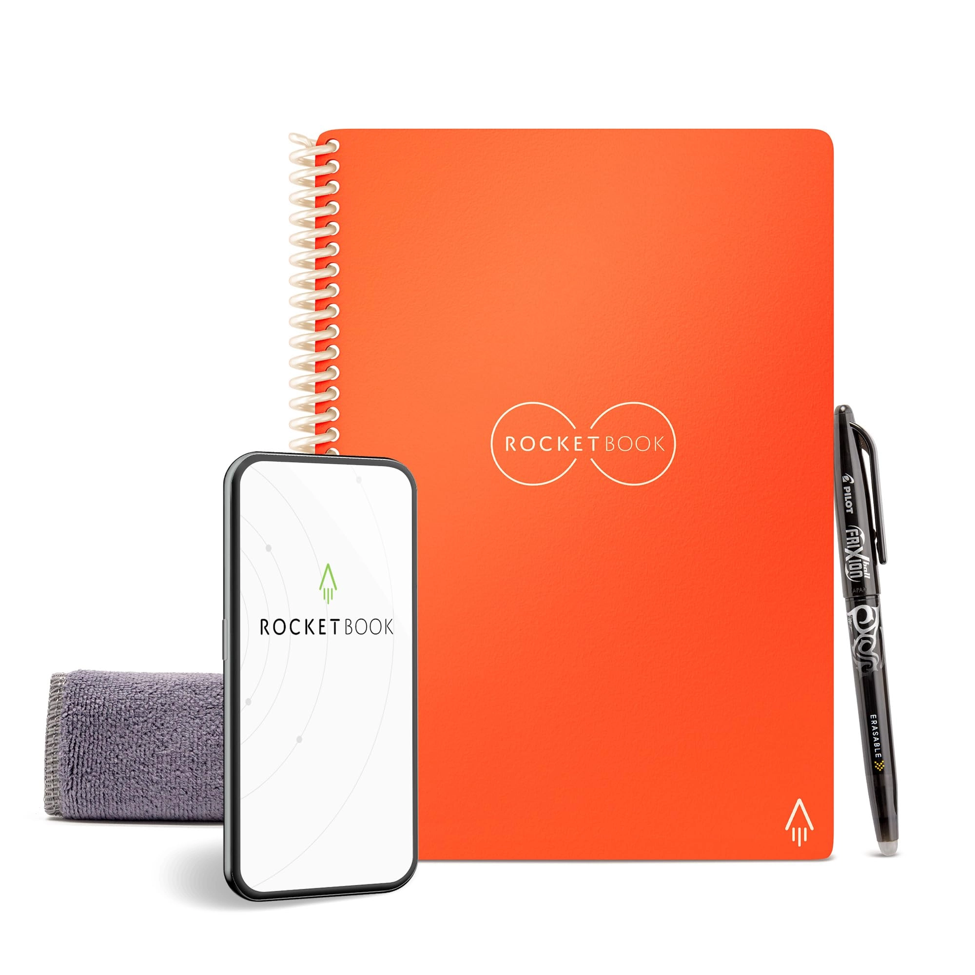 Smart Reusable Dot-Grid Notebook Executive Spiral - Dotted 36 Pages