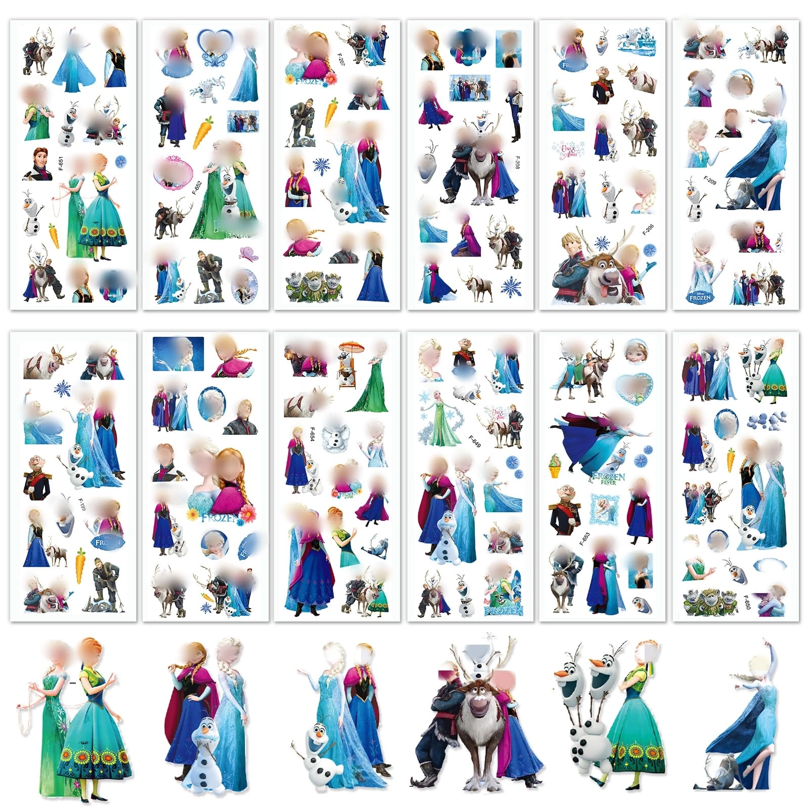 ntgfu Cartoon Sticker Book 140 pcs