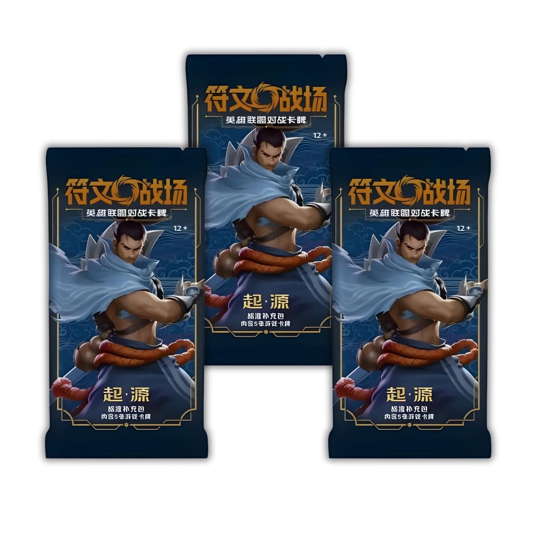 Gnrique Riftbound Origins - Slim Chinese Pack of 3