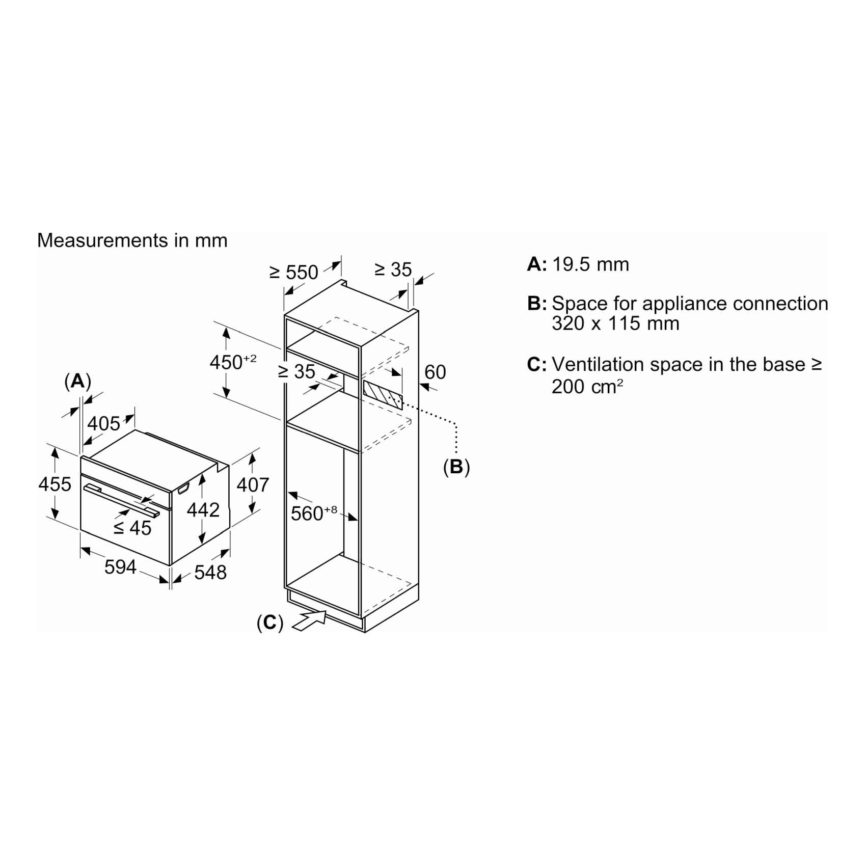 Series 8 CMG7241B1M 60 x 45 cm