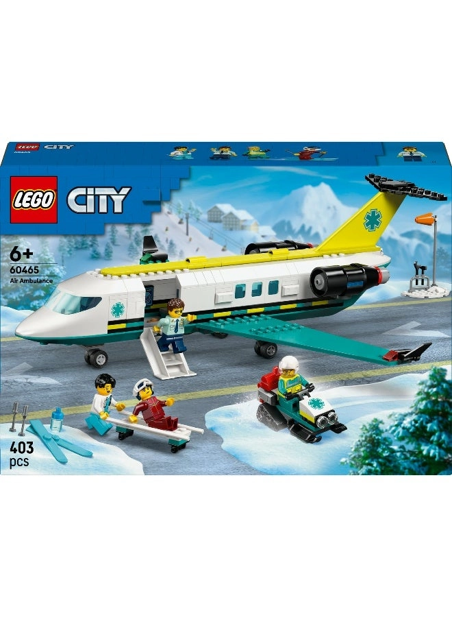 City Emergency Air Ambulance Plane (60465)