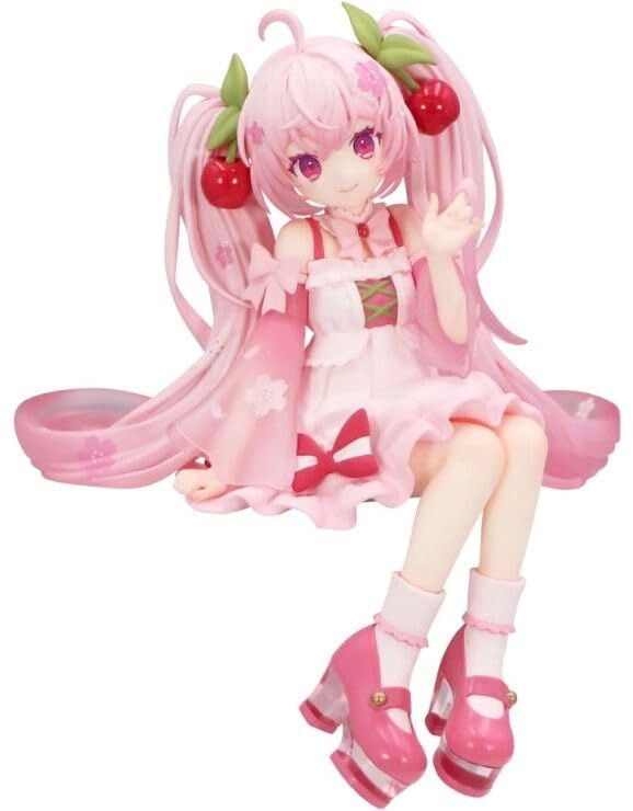 Furyu Corporation Hatsune Miku - Sakura Miku Noodle Stopper Statue