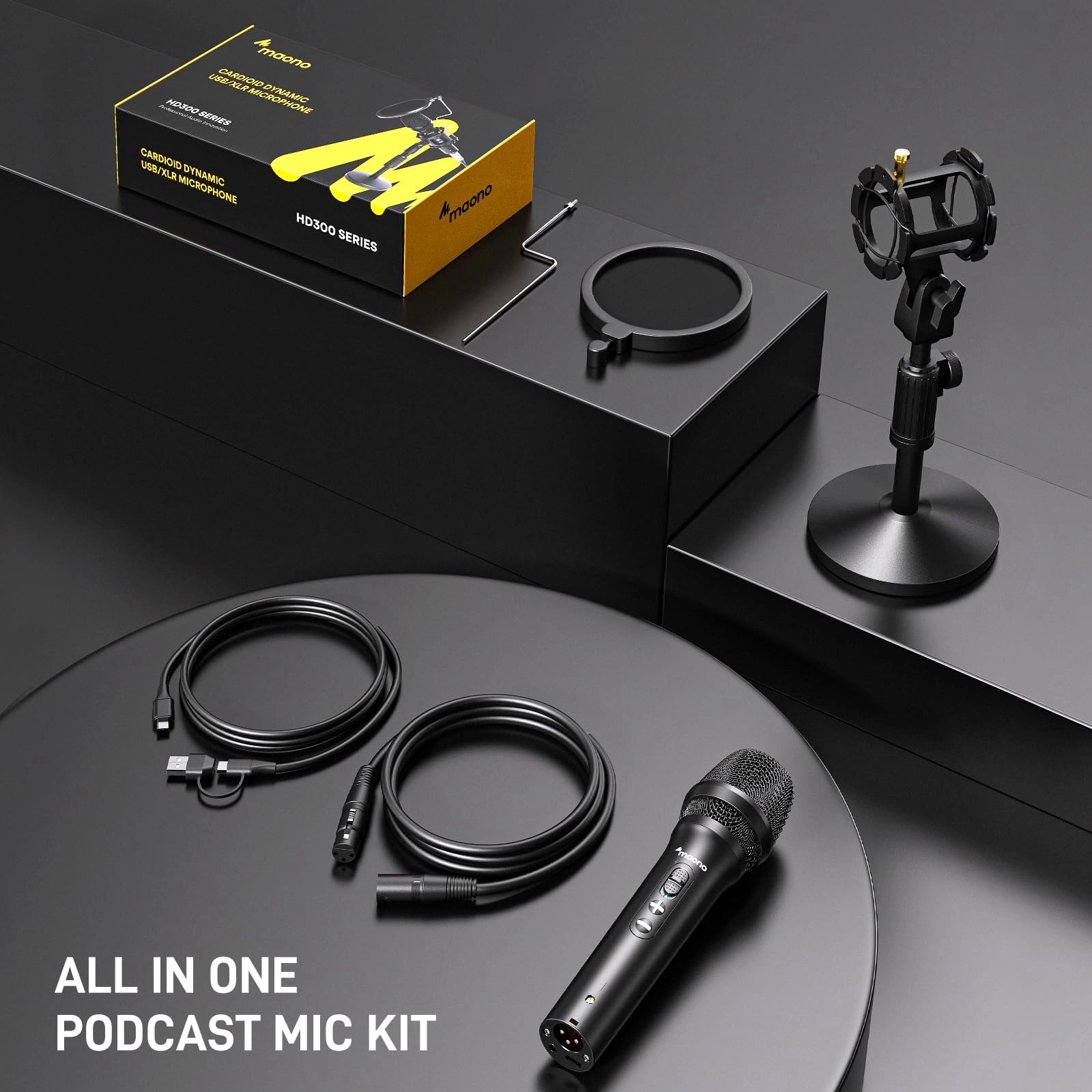 HD300T USB+XLR Microphone