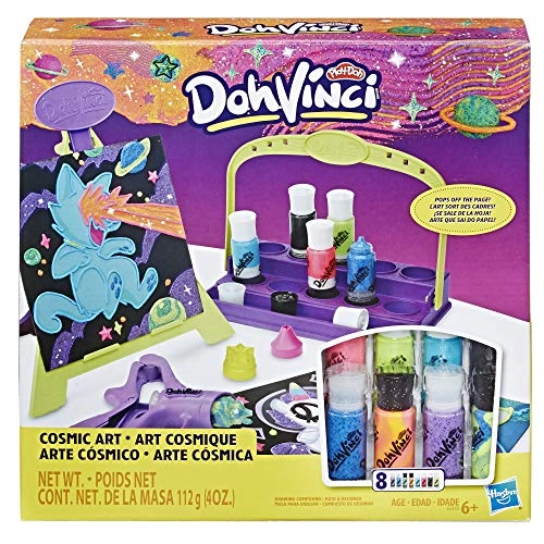 DohVinci Cosmic Art Set - 4 piece(s) drawing tool scraper stamp tip drawing tip